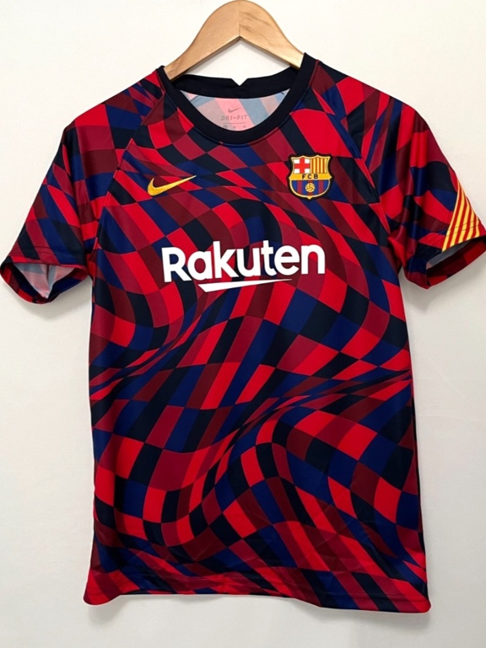 Nike FC Barcelona Pre-Match Jersey Barca Soccer 2020-2021 TEEN-YOUTH XL